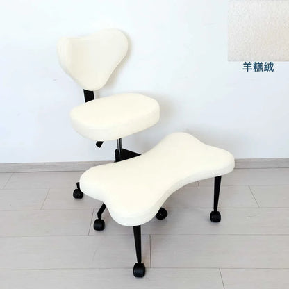 Cross Legged Office Chair – Meditation Seat with Lumbar Support for Desk Work, Yoga & Mindfulness Comfortable & Space-Saving
