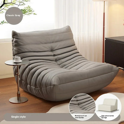 Modern Double Lazy Sofa Living Room Minimalist Relaxing Recliner Sofa Puff Comfortable Salas Y Sofas Muebles Rooam Decor
