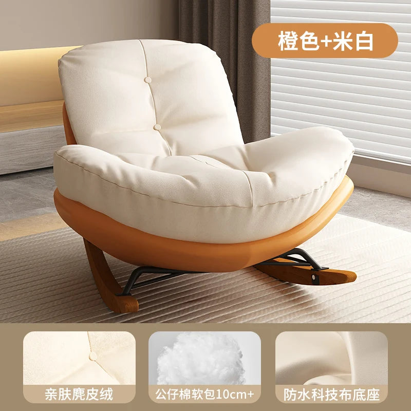 Living room recliner light luxury lazy sofa penguin chair modern simple home bedroom balcony leisure chair