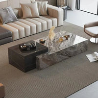 Frame Aesthetic Coffee Table Clear Design Modern Luxury Coffee Table Magazine Bedroom Mesa Centro Salon Furniture Accessories