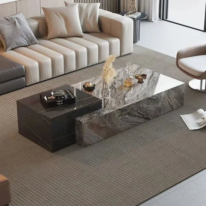 Frame Aesthetic Coffee Table Clear Design Modern Luxury Coffee Table Magazine Bedroom Mesa Centro Salon Furniture Accessories