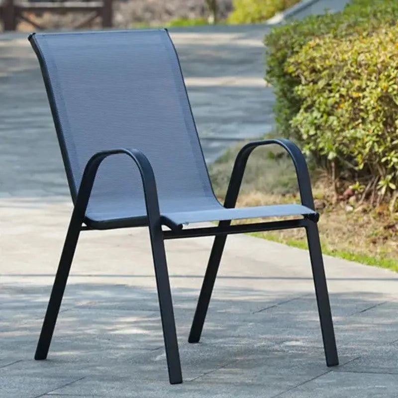 Outdoor, Leisure, Wrought Iron, Backrest Chair, Courtyard, Terrace, Chair, Stool, Living Room, Bedroom
