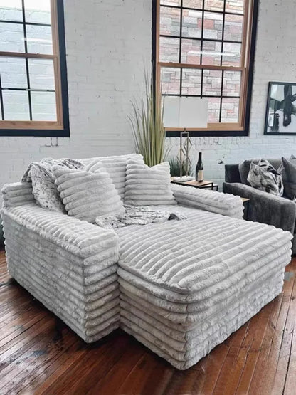 Couch Potato Comfortable Down Cloud Small Sofas Family Cloth Art Removable Combination Living Room Balcony Bedroom Creative