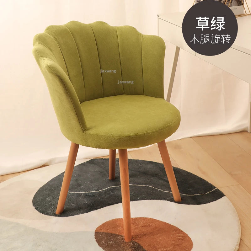 Nordic Leisure Backrest Computer Chair Luxury Bedroom Armchair Modern Office Chair Living Room Furniture Swivel Chair L K