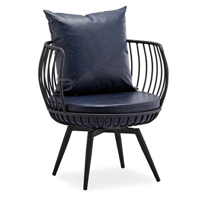 Living Room Furniture Bedroom Light Luxury Minimalist Single Sofa Chair Lounge Chair Nordic Wrought Iron Living Room Chairs