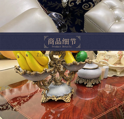 Solid wood coffee table, ebony piano paint high-end luxury solid wood tea table