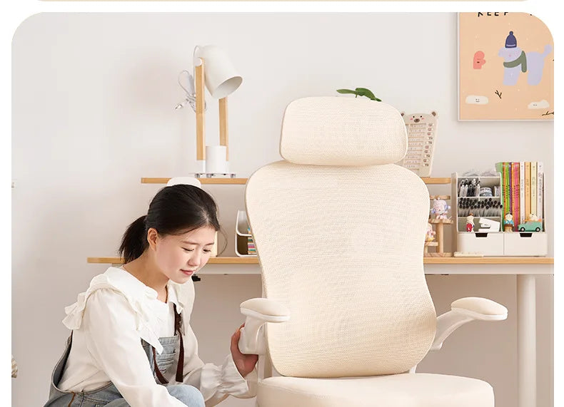 New model Durable Office Study Chair Computer Chair Household Desk Chair Student Writing Chair Waist Protection Ergonomic Chair
