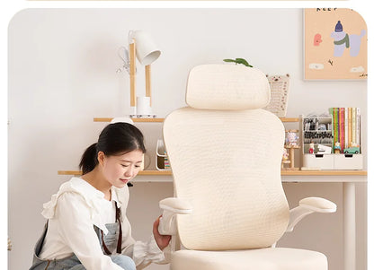 New model Durable Office Study Chair Computer Chair Household Desk Chair Student Writing Chair Waist Protection Ergonomic Chair