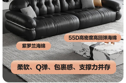 Lazy Black Modern Sofas Luxury Relax Style Puffs Living Room Sofa Recliner Choice Italiano Divano Soggiorno Home Furniture