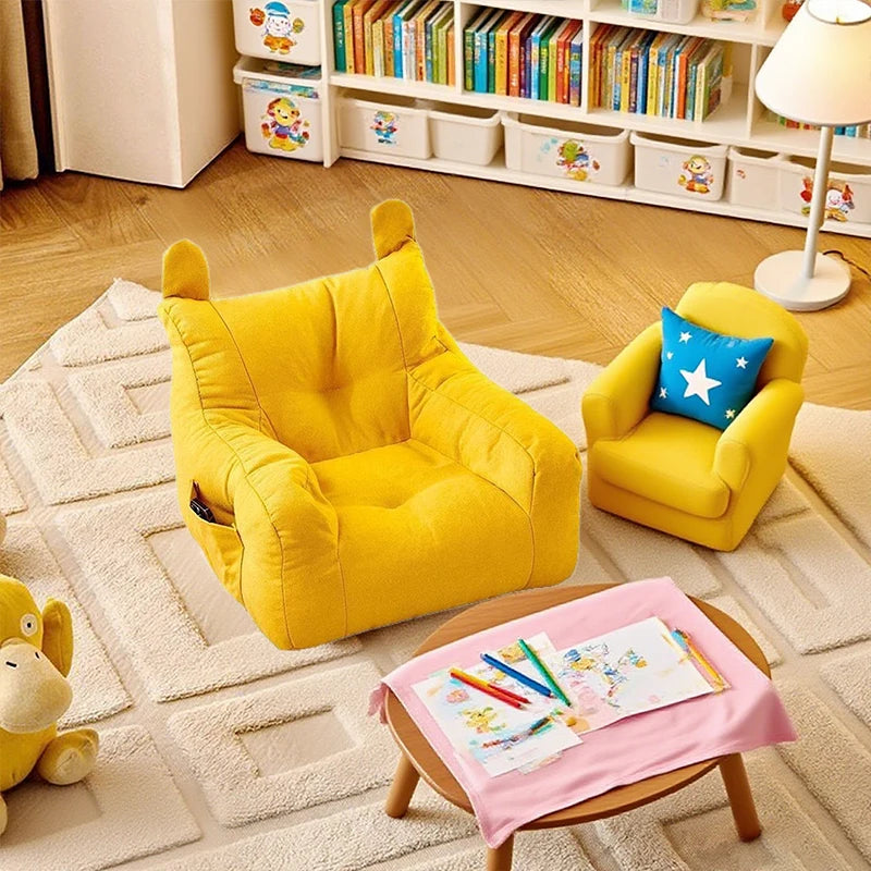 Single Sofa Children's Small Sofa Chair Baby Reading Corner Kid Boy Girl Sofa Household Use