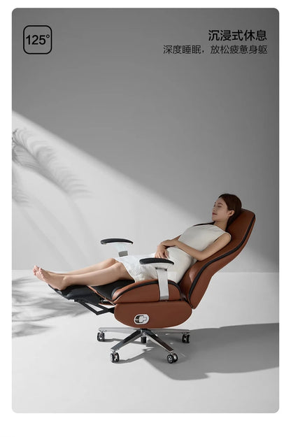 Modern Wheels Office Chair Nordic Floor Comfy Rolling Design Gaming Chairs Ergonomic Relaxing Sillas De Oficina Home Furniture
