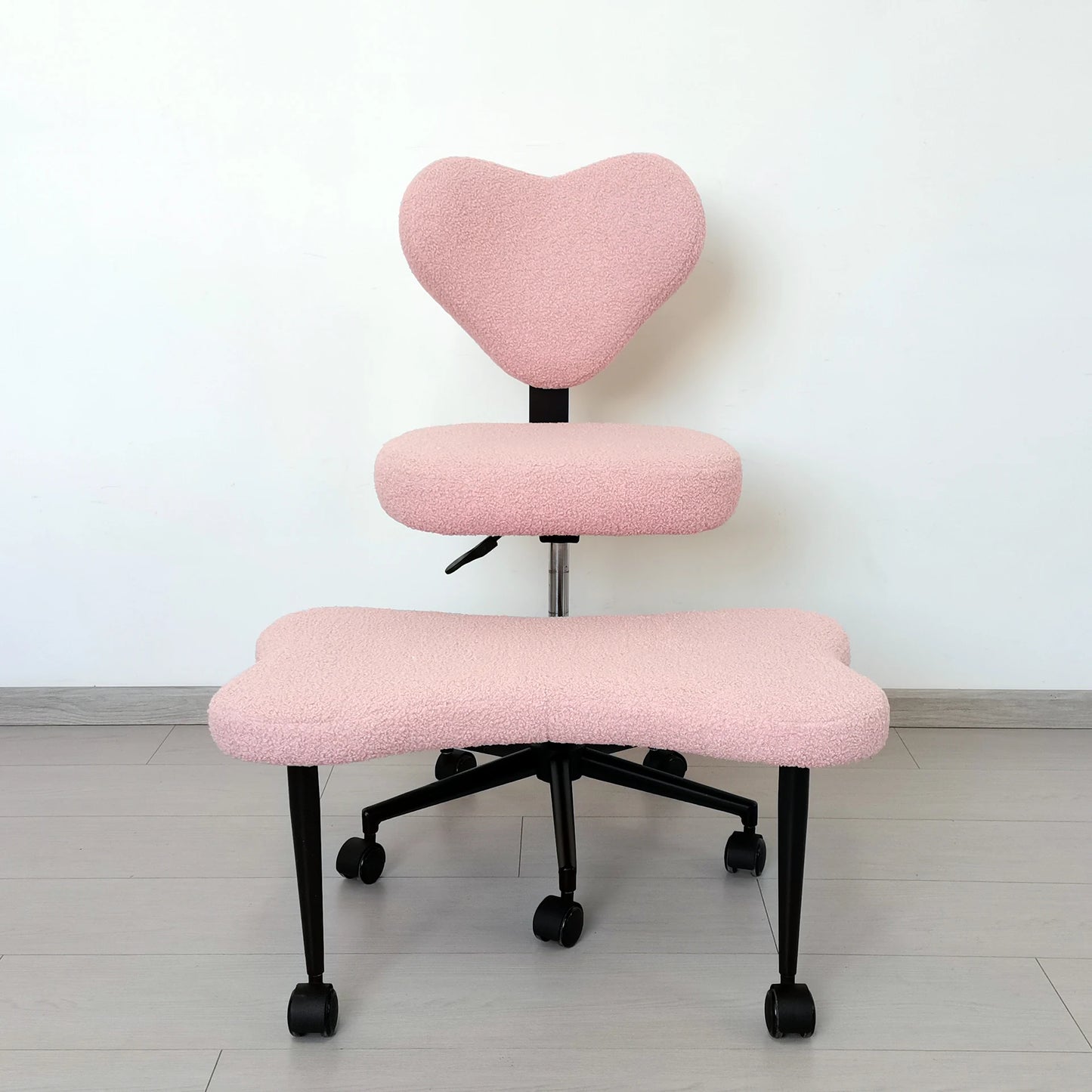 Cross Legged Chair - Meditation Chair With Wheels  ADHD Chair Height Adjustable Seat  Adjustable Footstool