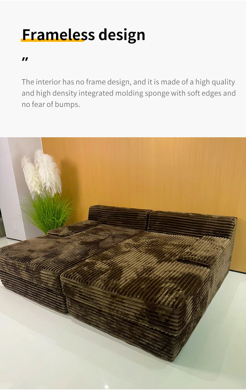 Family Minimalist Compression Sofa Luxury Sectional Italian Multifunctional Compression Sofa Relaxing Recliner Divano Furniture