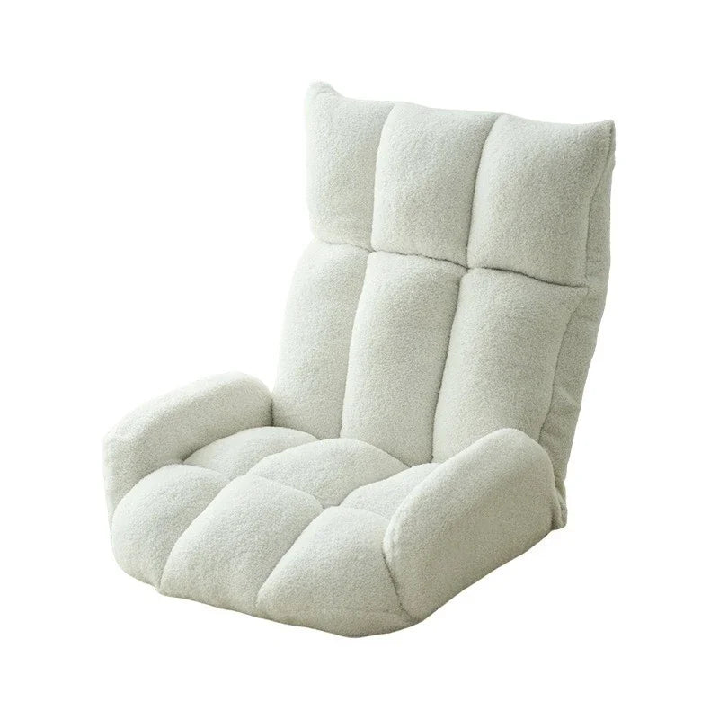 Cloud roll folding lazy sofa tatami backrest bay window lounge chair living room bedroom balcony floor internet famous sofa