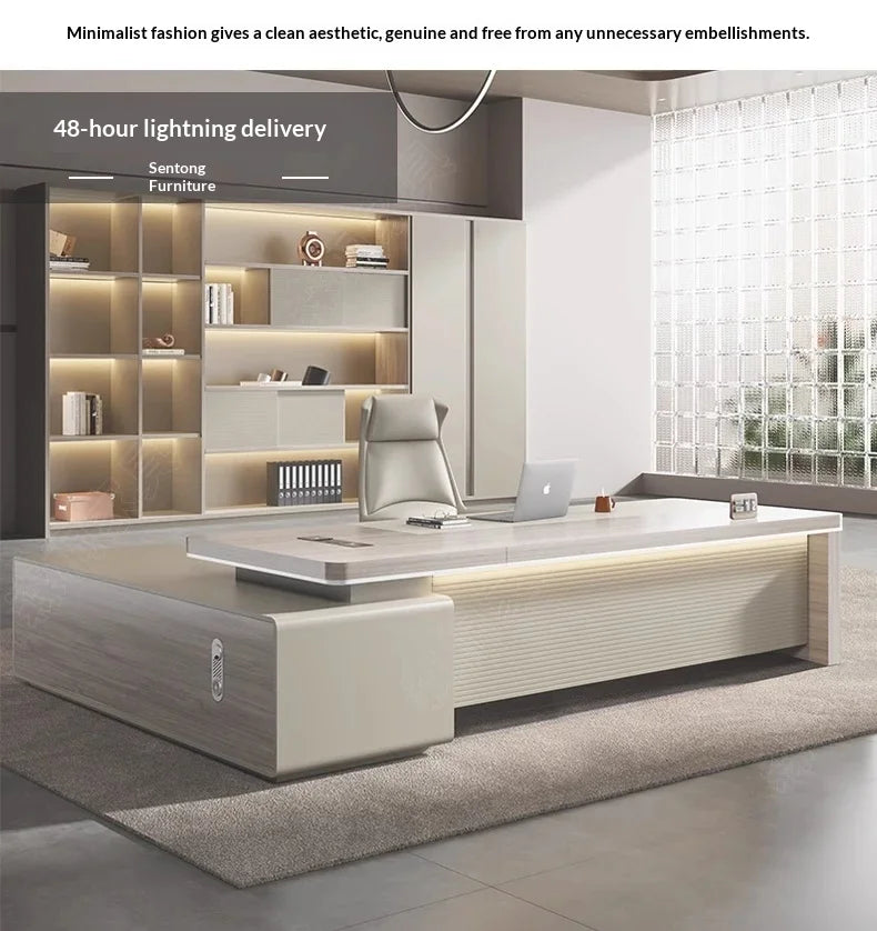 Computer Desk Modern Height Adjustable Electric Standing Workstation Memory Preset Home Office Professional Furniture Beauty