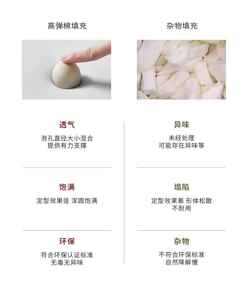 Italian Minimalist Creative Single Fabric Sofa Modern Light Luxury Home Living Room Bedroom Wingback Chair