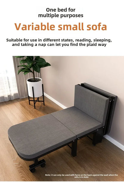 Rollaway bed Single office lunch break bed Nap bed Portable retractable hidden escort bed Rollaway bed Camp bed