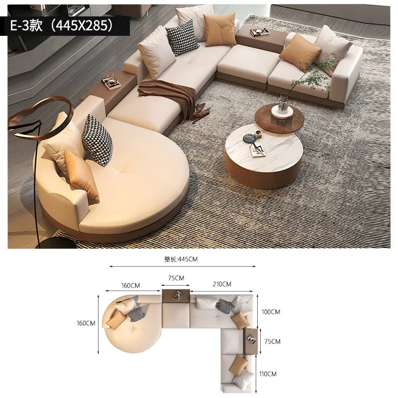 Minimalist Nordic Living Room Sofas Luxury Sectional Lounge Curved Living Room Sofas Designer Individual Muebles Home Furniture