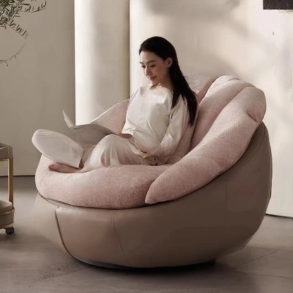 Sofa chair modern simple living room balcony household lazy leisure chair spot light luxury