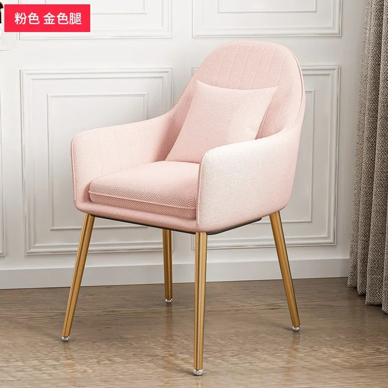 Computer Chair Nordic Household Comfortable Office Chair Bedroom Furniture Designer Backrest Study Swivel Pulley Gaming Chair