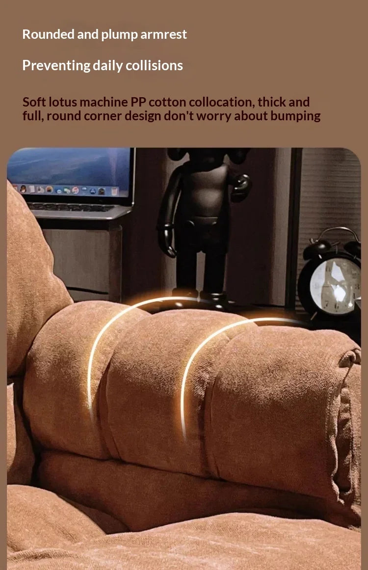 Comfortable Long-term Sofa Chair Gaming Chair Bedroom Desk Chair Ergonomic Chair Furniture Sillas Gamer Adjustable Backrest
