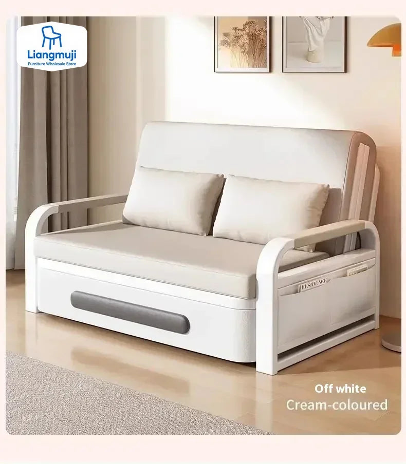 Fresh foldable home sofa fold bed furniture sofa set living room furniture minimalist sofa bed foldable lazy
