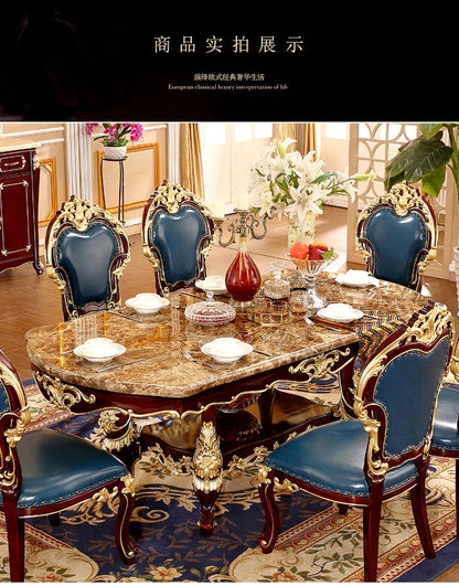 Flowers Decoration Dining Tables Square Design Gold Nordic Kitchen Dining Tables Modern Luxury Tavoli Da Pranzo Home Furniture