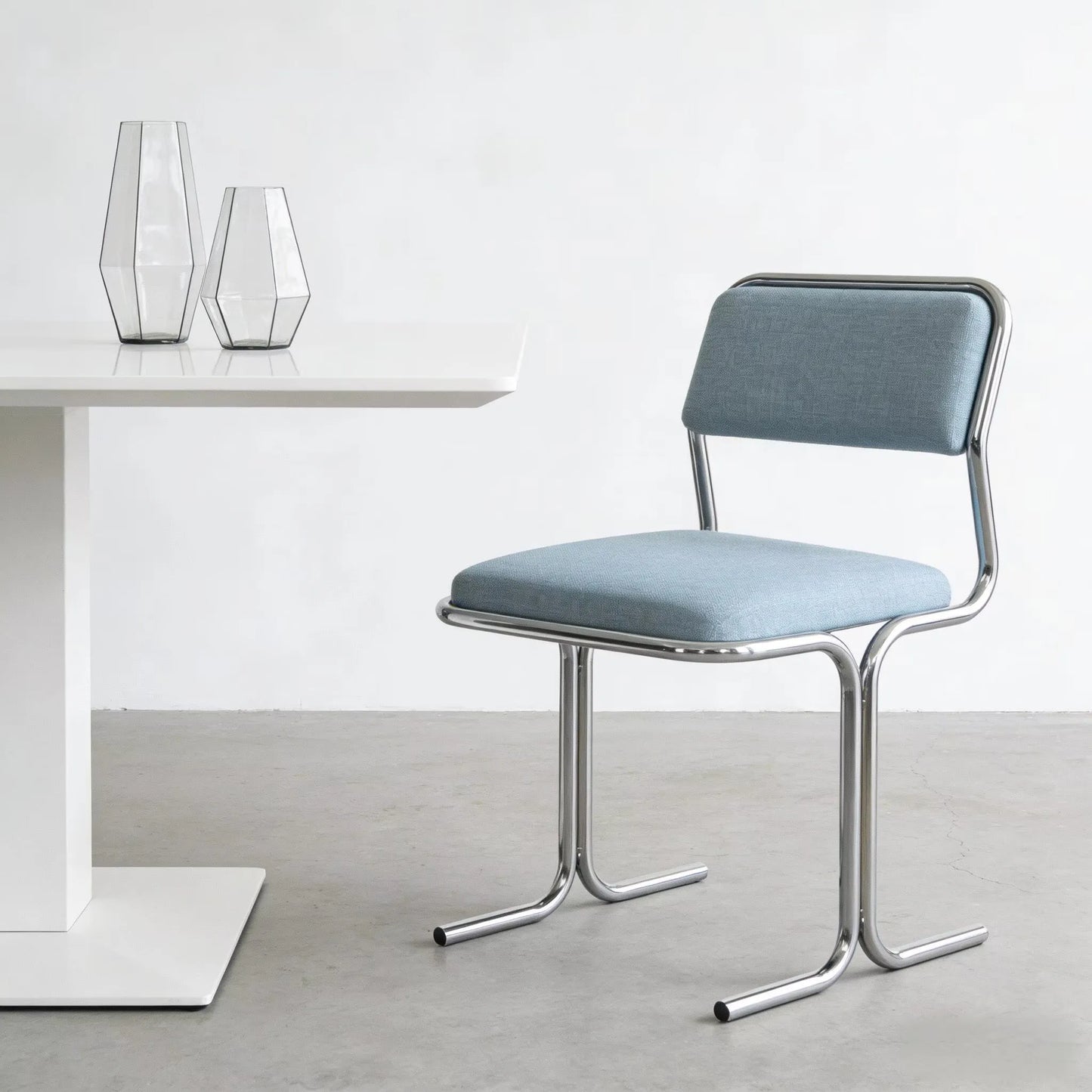 Living room chairs Bauhaus dining chairs modern leisure chairs furniture stainless steel island chairs designer backrests dressi
