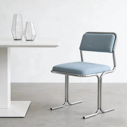 Living room chairs Bauhaus dining chairs modern leisure chairs furniture stainless steel island chairs designer backrests dressi