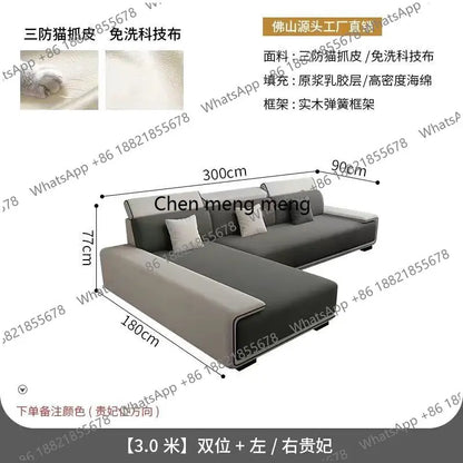 Luxury Sectional Sofas Chaise Longue Bed Italian Modern Sofa Living Room Armchair Muebles Para El Hogar Home Furniture