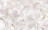 Customized Cream Style Abstract Art Feather Flower Pattern Wallpaper TV Background Wall Decoration Bedroom European Wall mural