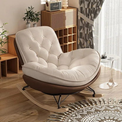 For Modern Living Room Lounge Rocking Chairs Home Furniture Apartment Bedroom Adults Single Sofa Lazy Recliner Lounge Chair*