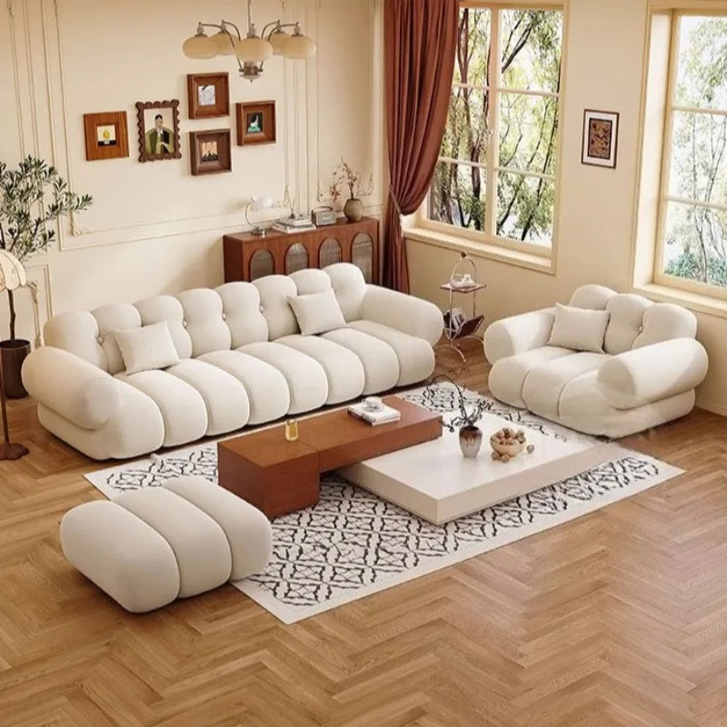 Lazy Luxury Living Room Sofa Classic Gaming Adults Cushion Sofa Double Apartment Meuble De Salon Home Furniture Accessories