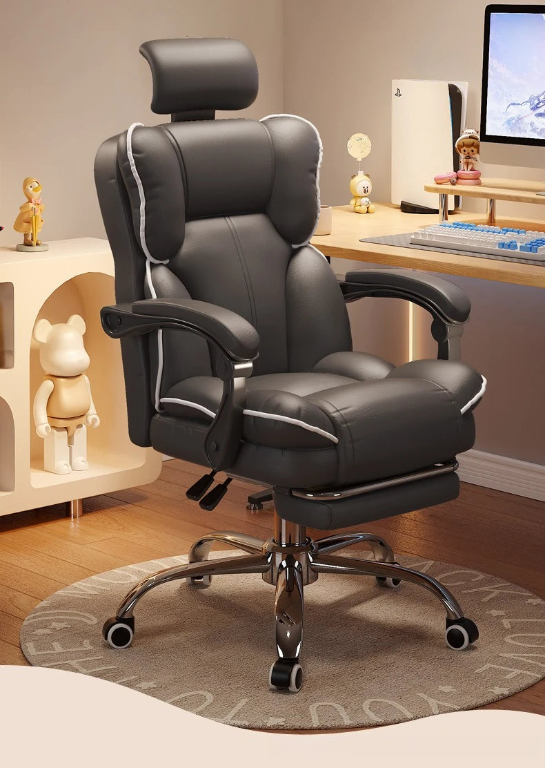 Home comfort e-sports chair sedentary study computer chair office sofa seat live streaming host live stream swivel chair