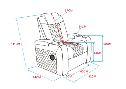 Villa living room leather, sofa first layer cowhide electric multi-function
