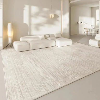 VIKAMA Nordic Minimalist Loop-Pile Rug - Stylish Living Room & Bedroom Carpet, Durable Stain-Resistant Floor Home Decor