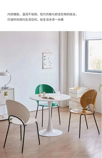 Outdoor Transparent Plastic Chair Waiting Minimalist Modern Party Acrylic Chairs for Events Clear Silla Comedor Home Furniture