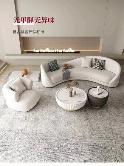 White Loveseat Living Room Sofas Light Luxury Cheap Lounge Create Living Room Sofas Ergonomics Comfortable Divano Home Furniture