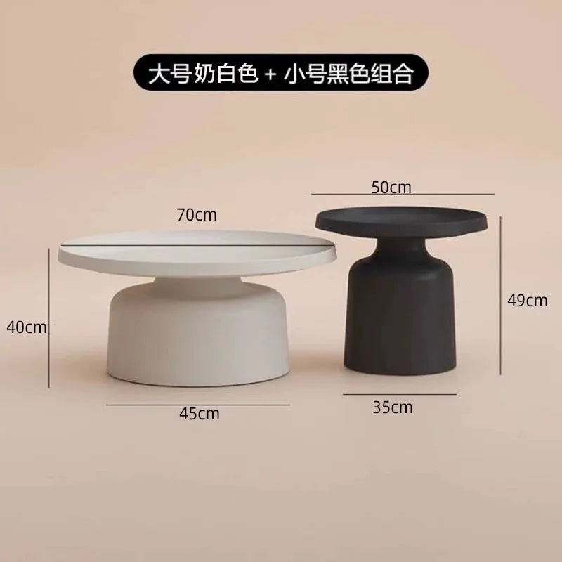 Modern Nordic Coffee Table Premium Aesthetic Elegant Design Side Table Storage Luxury Corner Tables Living Room Furniture