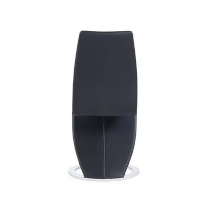 Set of 2 Black Dining Chairs - Marcus Horseshoe Style, Stylish and Modern Design for Your Home or Office Dining Room