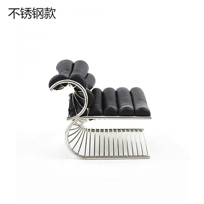 Living room modern minimalist metal, special-shaped high-end sofa chair