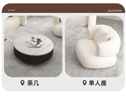 Lounge Floor Living Room Sofas Modern Recliner Children Minimalist Sofas Relaxing Hallway Conference Wood Divano Furniture