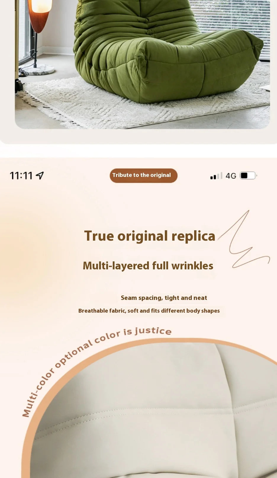 Bean bag chair for adults fireside chair giant comfy lazy sofa chair soft premium memory foam lounger oversized beanbag chair