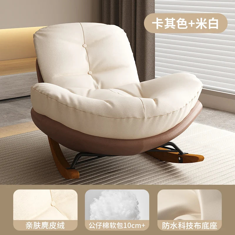Living room recliner light luxury lazy sofa penguin chair modern simple home bedroom balcony leisure chair