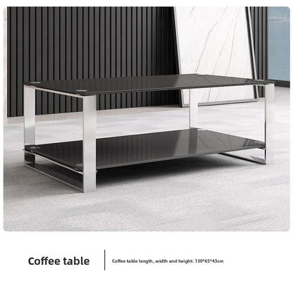 Office Sofa Business Simple Modern Rest Area Three-person Meeting Room Reception Negotiation Coffee Table Combination Office