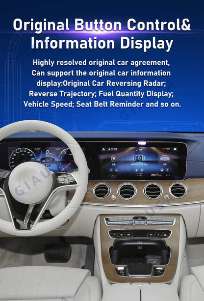 15.8" Qualcomm Android 13 Car Radio For BMW 5 Series GT F07 2011-2017 CIC/NBT Touch Screen Multimedia Player GPS Navigation BT