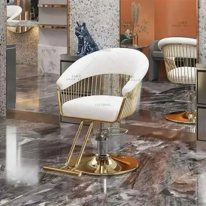 High end, stainless steel, dining chair, single sofa chair designer