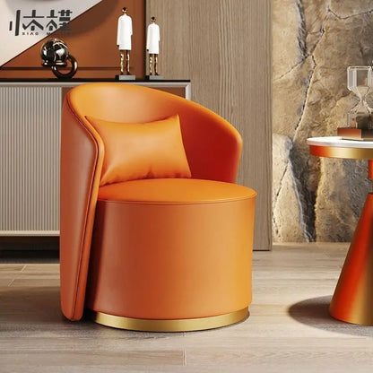 Custom.Light Luxury Modern Single Sofa Chair Hotel Sales Office Reception Beauty Salon Balcony Leisure Negotiation Table and