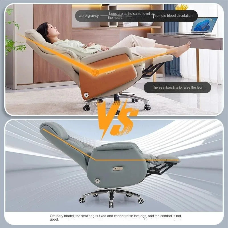Intelligent Electric Massage boss Chair, Comfortable Home Computer Chair, Modern Business Ergonomic Luxury Office Chair