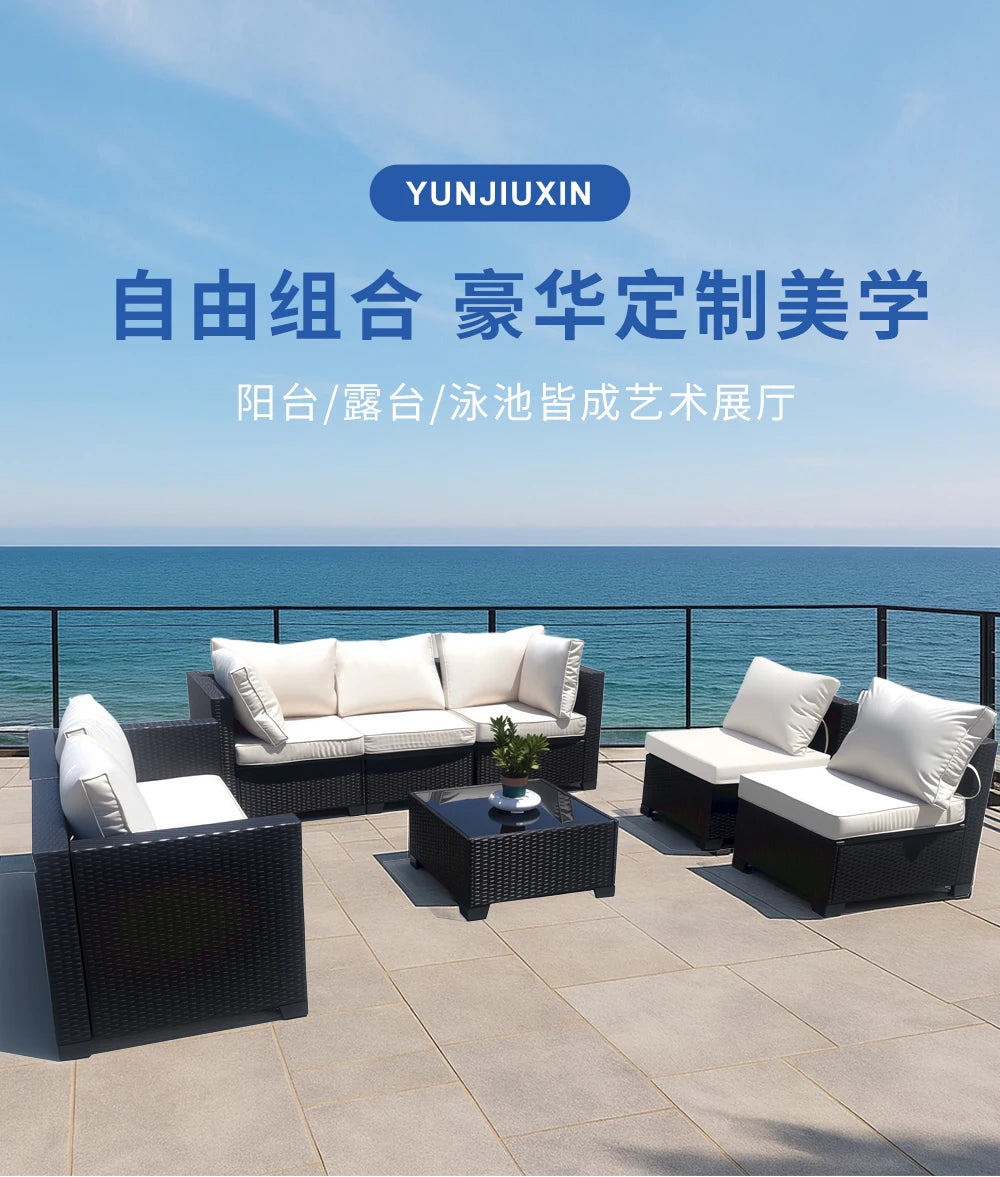 Armchair Boho Garden Furniture Sets Retro Plastic Garden Furniture Sets Gazebo Fabric Loungeset Garten Garden Furniture Outdoor